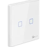 SONOFF T2EU-RF počet kanálů: Dvoukanálový bateriový nástěnný vypínač