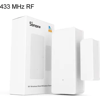 Sonoff DW2 RF (433MHz Dveřní a Okenní Čidlo Alarmu)