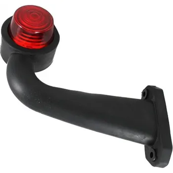 Přídavný světlomet obrysové světlo - bílo/červené - vysazené zahnuté levé - LO 363/L