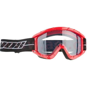 Motocyklové brýle MX brýle N1, NOX (červené)