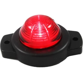 Přídavný světlomet obrysové světlo - červené - led - s otvory - LD 359