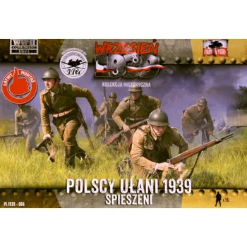 Plastikový model First To Fight 1/72 Polish Uhlans on foot (15 fig.)