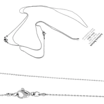 Řetízek Kuličkový řetízek 316-L 1,2mm - Výroba - 45cm