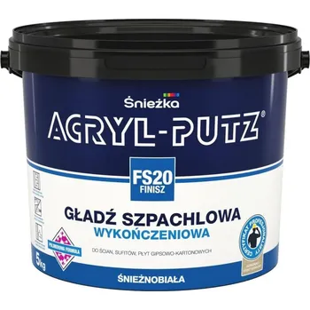 barva na zeď Sniezka Acryl Putz FS20 Finish jemná vyrovnávací stěrka (5kg) do interiéru (5kg)