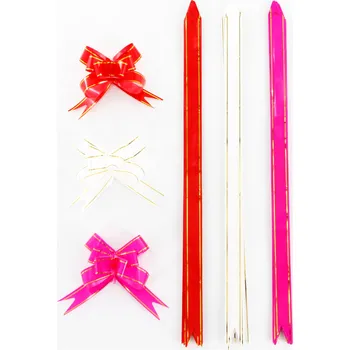 Stuha stahovací 10ks/39cm mix (18X390)