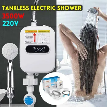 Ohřívač vody SPRCHA S TERMOSTATICKÝM OHŘÍVAČEM VODY (Termostatický ohřívač vody s okamžitým ohřevem se sprchou - 3500 W)