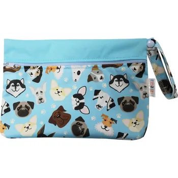 Pytel na pleny Breberky Pytel PUL - Veselí pejsci XS