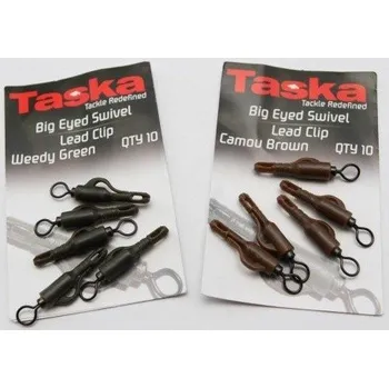 Závěska Taska s Obratlíkem s Velkým Očkem 10ks Zelená