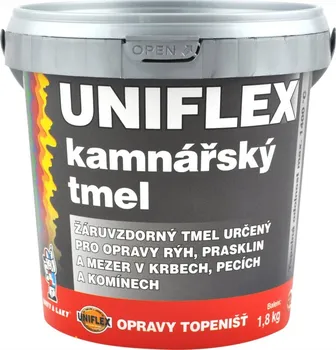 Tmel Barvy a Laky Hostivař, a.s. Uniflex kamnářský tmel 1,8 kg