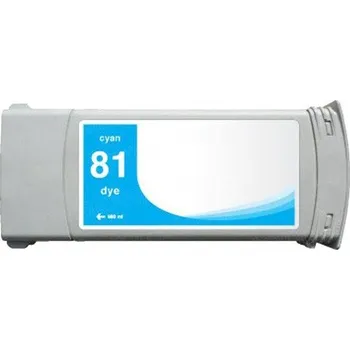 Kompatibilní cartridge s HP 81 C4931A azurová (cyan)