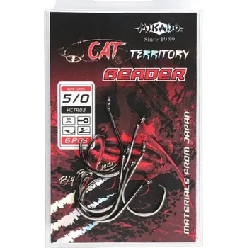 Rybářský háček Háčky Mikado Cat Territory Beader Velikost 6/0