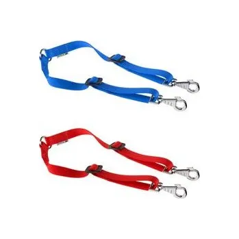 Vodítko pro psa Rozdvojka nylon TWIN 10/36 10mm x 25-36cm mix FP