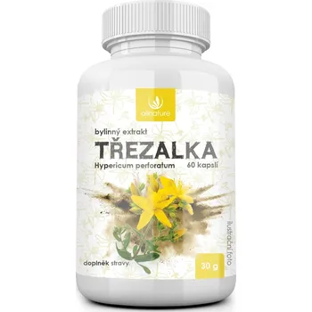 Přírodní produkt Allnature Třezalka 60 pastilek