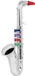 Bontempi Saxofon 4 klapky stříbrný