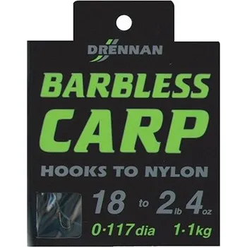 Hotový Návazec Drennan Carp Barbless Velikost 18/2lb 12oz