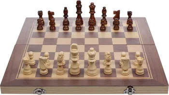 Šachy Merco Dřevěné šachy 3v1