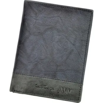 Peněženka Tmavěmodrá kožená peněženka Wild N4-GA + RFID