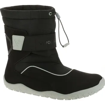 Chlapecké sněhule Vivobarefoot Yeti J Black/Aqua/Gray 37