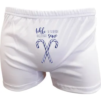 Pánské spodní prádlo Trenýrky s potiskem Tohle se nebude olizovat samo pánské