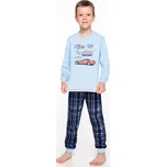 Taro, dětské pyžamo 856-Milosz, dlouhý rukáv, světle modrá, vel. 92