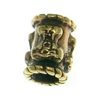 Dětské navlékací korálky imago Bronzový korálek Thorovo kladivo