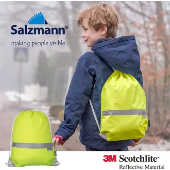 Městský batoh Reflexní 3M batoh -ŽLUTÝ