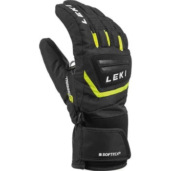 Dětské rukavice Leki Griffin S Junior black/yellow, 2020/21 - 8 LEKI - doprava zdarma