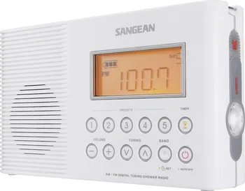 Radiopřijímač Sangean H-201 bílé