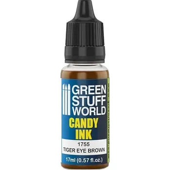 Modelářská barva Green Stuff World: Candy Ink Tiger Eye Brown 17ml
