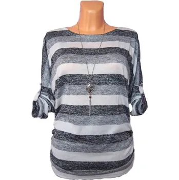 Dámský svetr Italia moda Dominique Šedá Univerzální