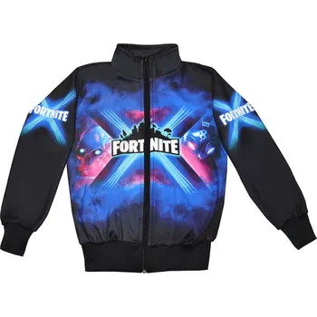 Dívčí oblečení Mikina Fortnite světle modra Velikost: 128