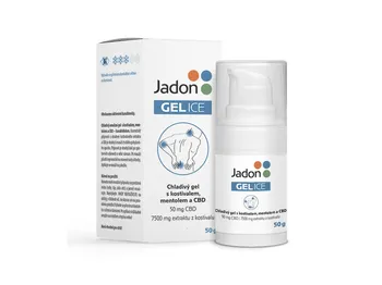 Masážní přípravek Jadon Gel Ice chladivý gel s kostivalem, mentolem a CBD