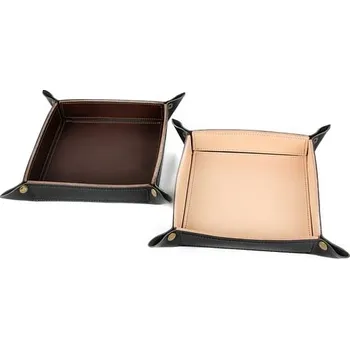 podložka na cvičení imago Kožená podložka na házení kostek, barva přírodní