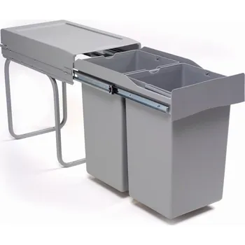 Odpadkový koš Gollinucci Vestavný odpadkový koš Linea 222 - 2x14 litrů + sleva 5% po přihlášení