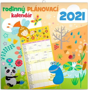 Kalendář Presco Group Rodinný plánovací kalendář SK 2021