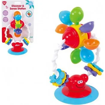 Hračka pro nejmenší Teddies Vodní mlýnek s přísavkou