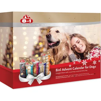 Pamlsek pro psa 8IN1 Adventní kalendář pro psy 570 g