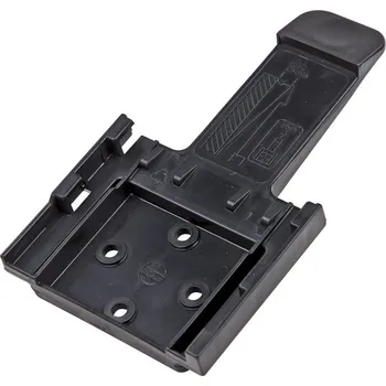 Přívěs k motorovému vozidlu DEMA Držák na zakládací klín brzdící pod kolo PVC, černý