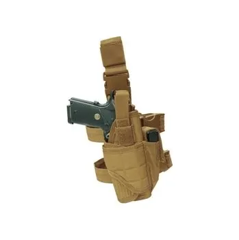 Příslušenství pro sportovní střelbu Stehenní pouzdro Condor Tornado Tactical Leg Holster , Coyote Brown