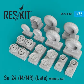 Plastikový model Reskit 1/72 Su-24 MR/MR late wheels set...