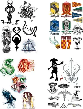 Odstranitelné tetování Cinereplicas Sada tetování Harry Potter 35 ks