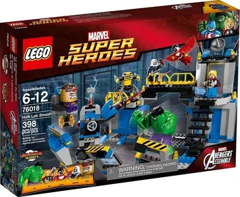 Stavebnice LEGO LEGO Super Heroes 76018 Hulk Rozbití laboratoře