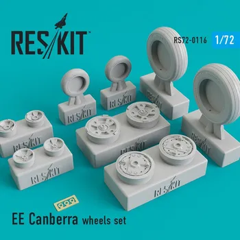 Plastikový model Reskit 1/72 EE Canberra wheels set (AIRF,AMP)