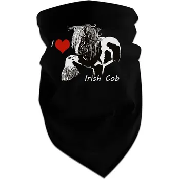 Šátek Nákrčník/bandana s potiskem Šátek - obličejová maska irský cob