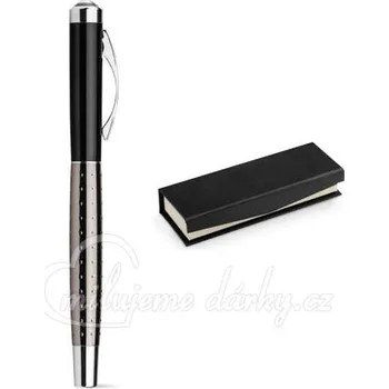 Luxusní kovové keramické pero s tečkami v dárkové krabičce