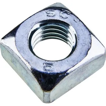 Matice Matice čtyřhranná M5 zinek bílý, 40ks