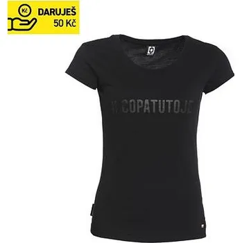 Dámské tričko Top COPATUTOJE - all black velikost S