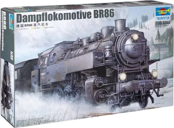Plastikový model Trumpeter Damflokomotive BR86 1:35