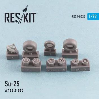 Plastikový model Reskit 1/72 Su-25 wheels set (ZVE,REV)