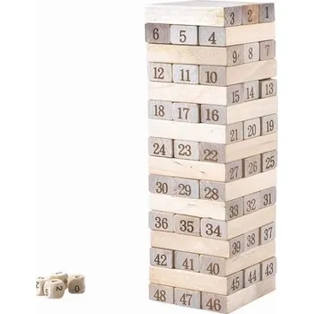 Desková hra Vogadgets Rodinná hra dřevěná věž Jenga